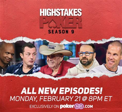 high stakes poker season 9 stream